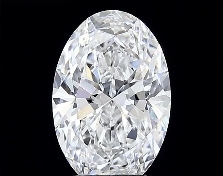 3.21ct Oval Lab Grown Diamond (Colour D, Clarity VVS2, IGI Certified)