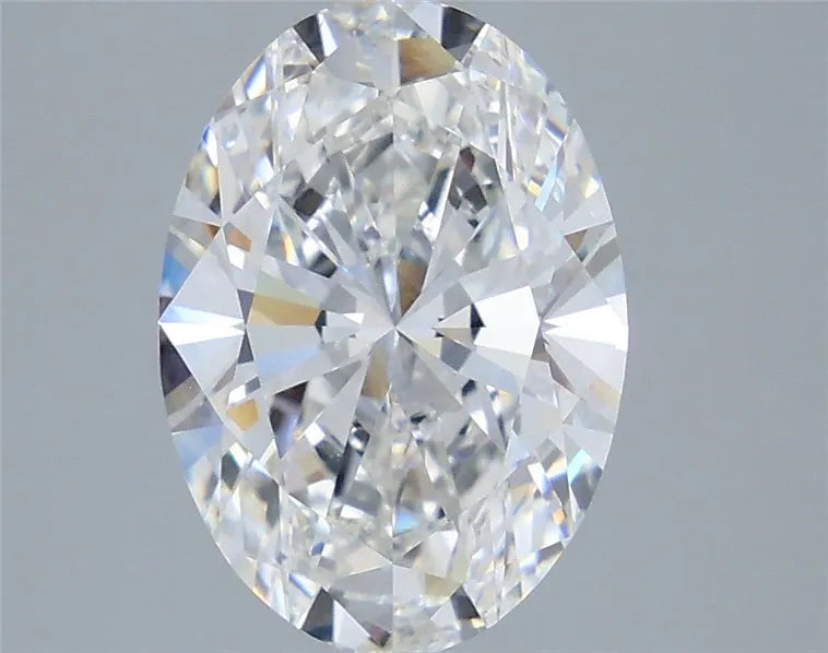4.00ct Oval Lab Grown Diamond (Colour F, Clarity VS1, IGI Certified)
