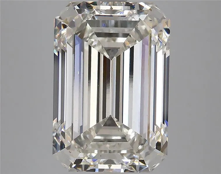 6.45ct Emerald Lab Grown Diamond (Colour H, Clarity VS2, IGI Certified)