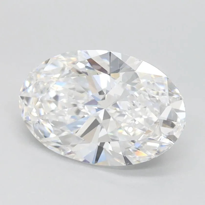 1.00ct Oval Lab Grown Diamond (Colour D, Clarity FL, IGI Certified)