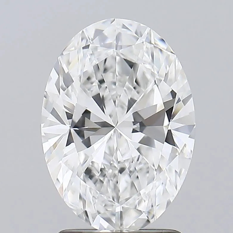 2.00ct Oval Lab Grown Diamond (Colour E, Clarity VVS2, IGI Certified)