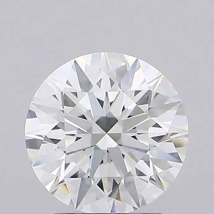 2.01ct Round Lab Grown Diamond (Colour G, Clarity SI1, Cut EX, IGI Certified)