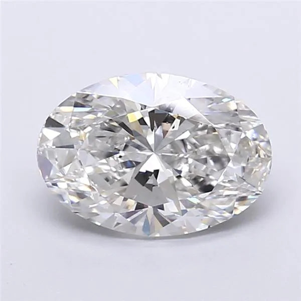 3.00ct Oval Lab Grown Diamond (Colour F, Clarity SI1, IGI Certified)
