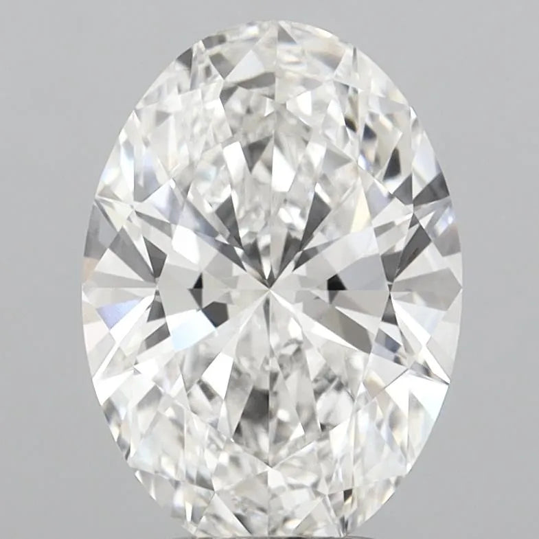 3.01ct Oval Lab Grown Diamond (Colour F, Clarity VVS1, IGI Certified)