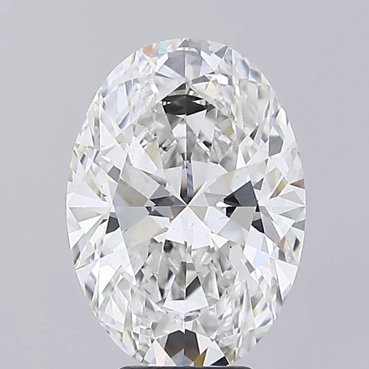 6.08ct Oval Lab Grown Diamond (Colour G, Clarity VS1, IGI Certified)