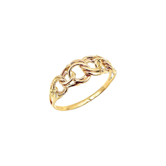 Halv-bismarck ring